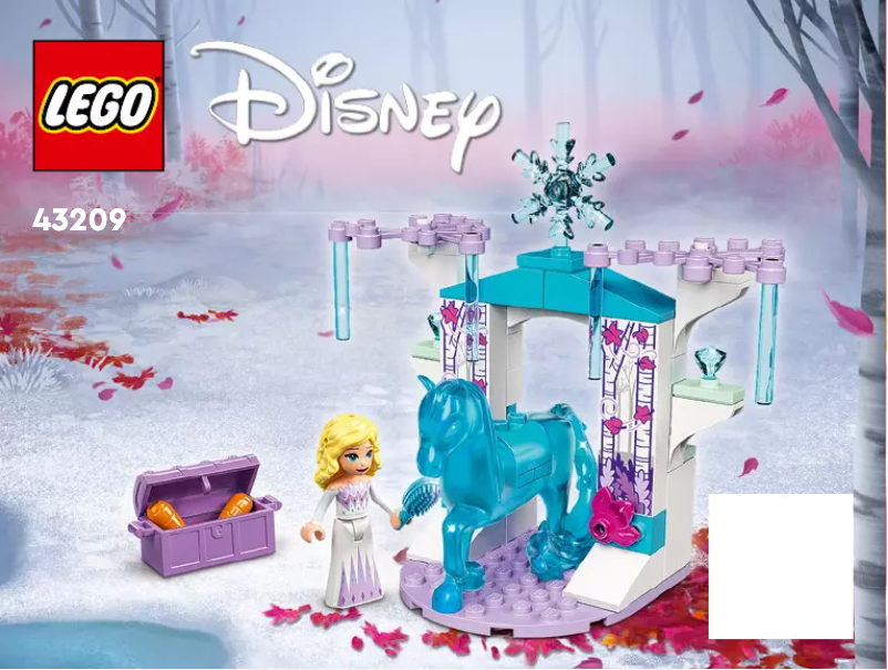 Page 1 de la notice Manuel utilisateur Lego Disney 43209