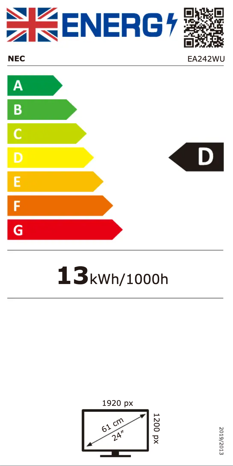 Imagen de la primera página del manual del dispositivo MultiSync EA242WU