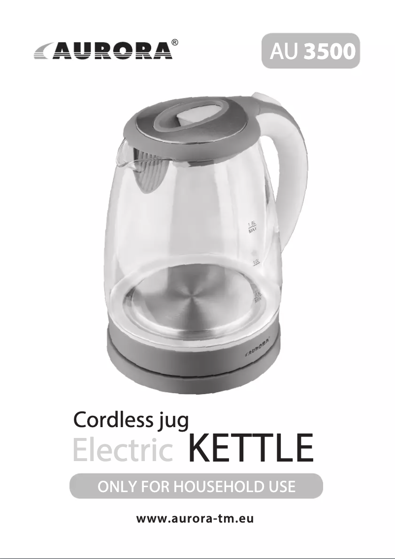 Page n°1 - Manuel utilisateur Aurora AU3500
