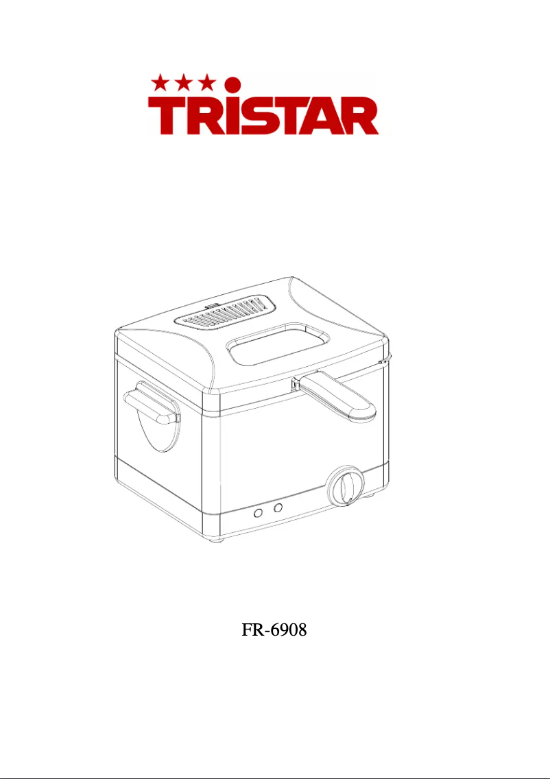 Page 1 de la notice Manuel utilisateur TriStar FR-6908