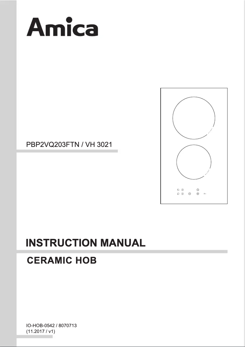 Page 1 de la notice Manuel utilisateur Amica PC3200ZT