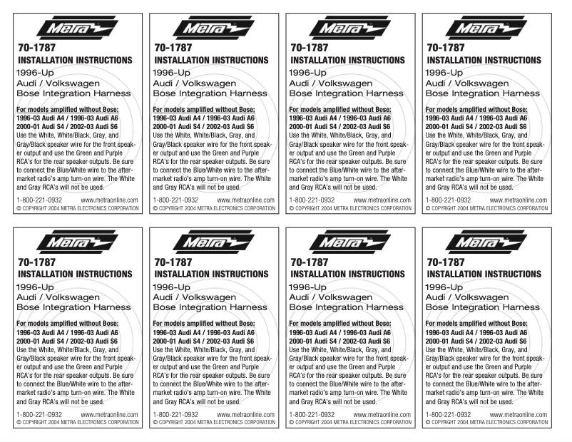 Image de la première page du manuel de l'appareil 70-1787