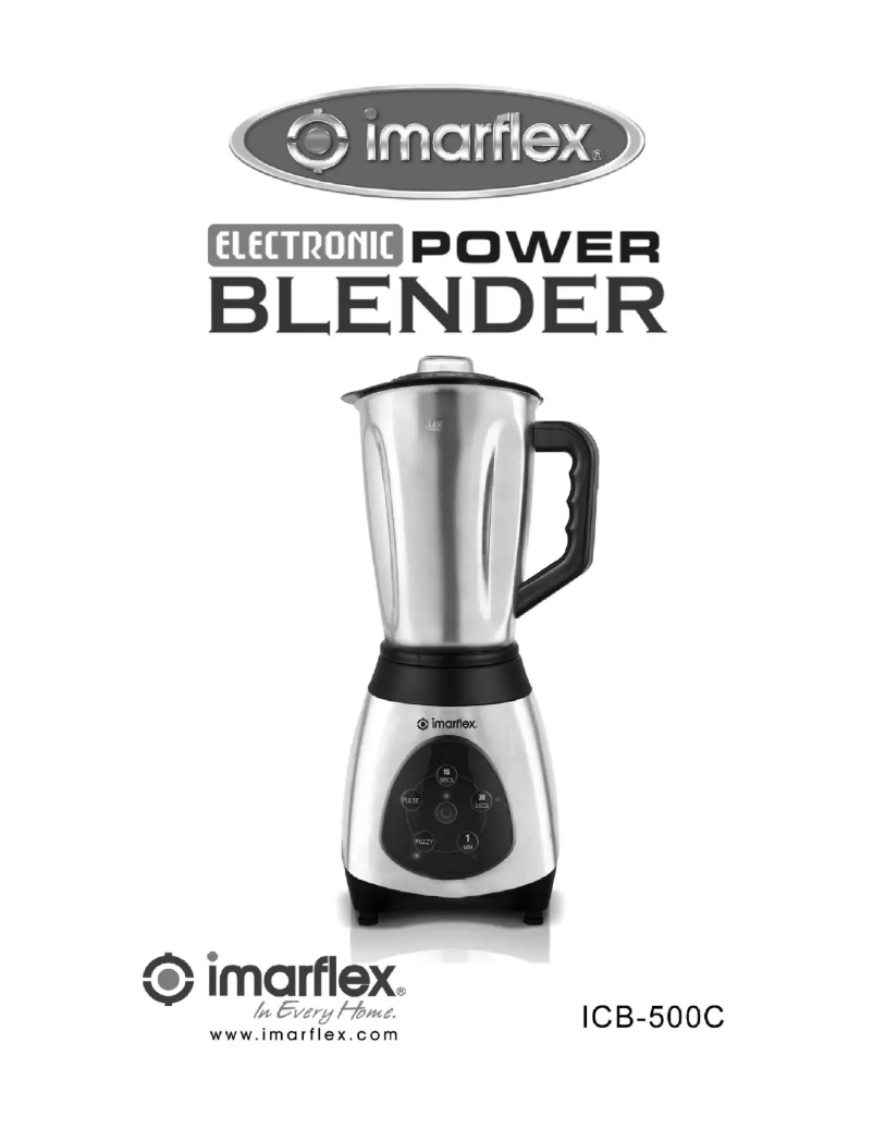 Page 1 de la notice Manuel utilisateur Imarflex ICB-500C