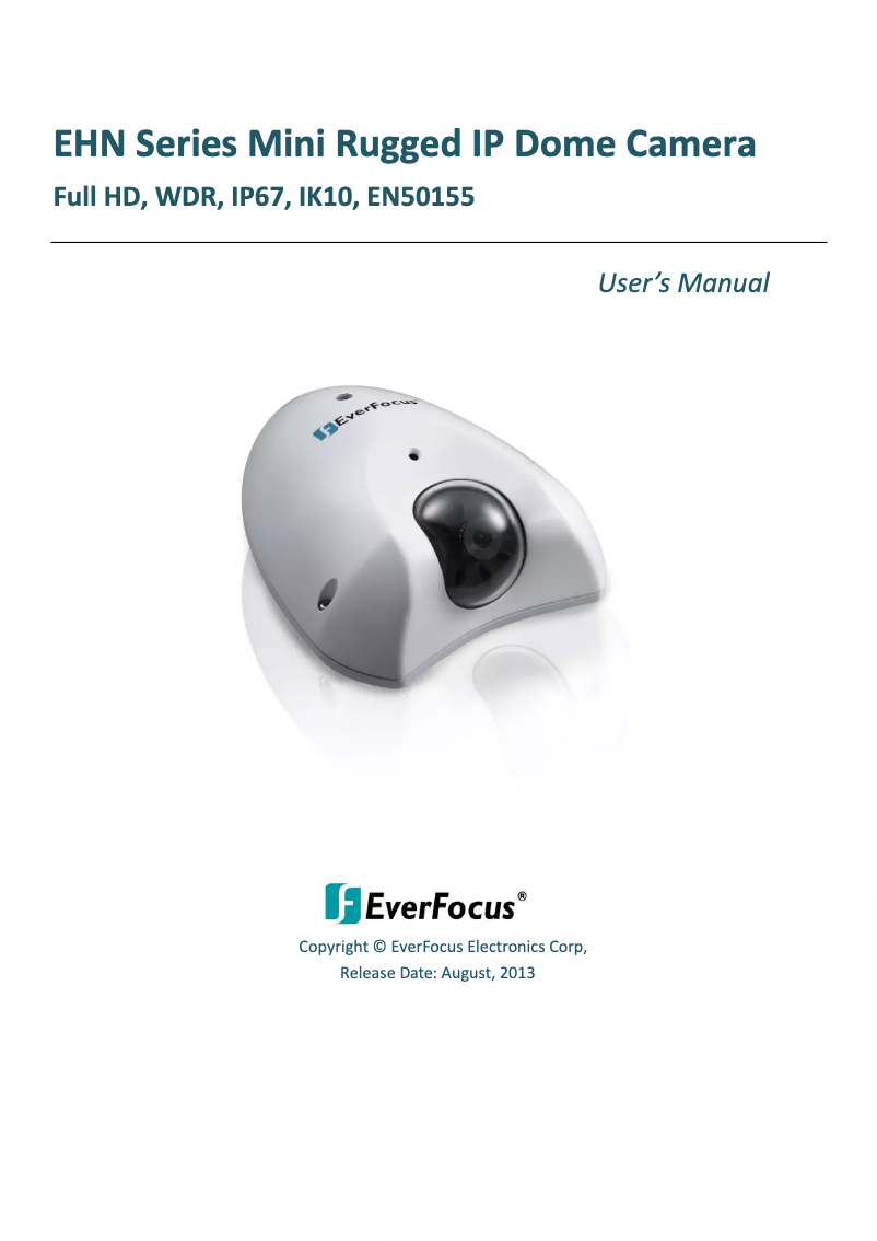 Page n°1 - Manuel utilisateur EverFocus Mini EHN1220