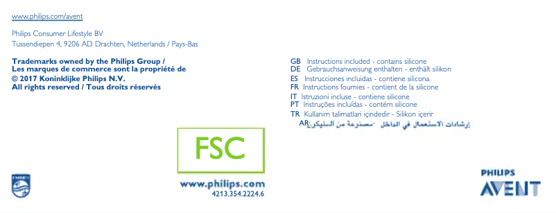 Página 1 del manual Manual de usuario Philips Avent SCF151