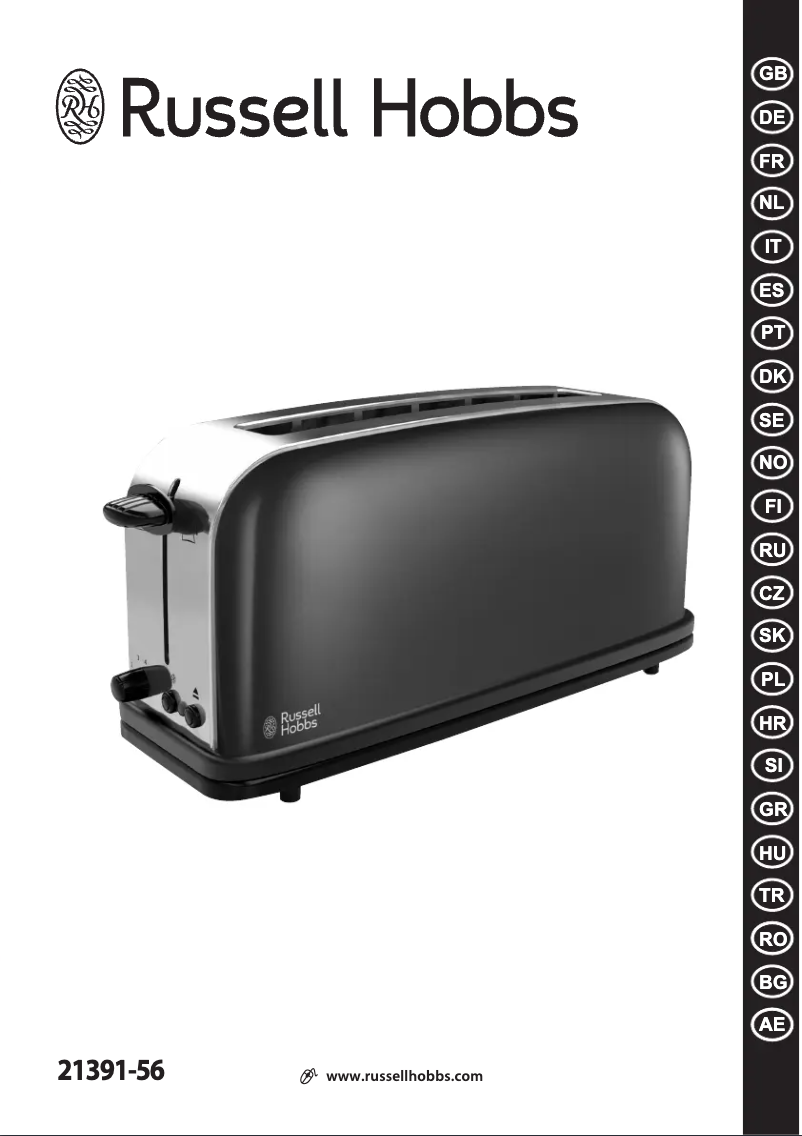 Image de la première page du manuel de l'appareil Colours Flame Red 21391-56