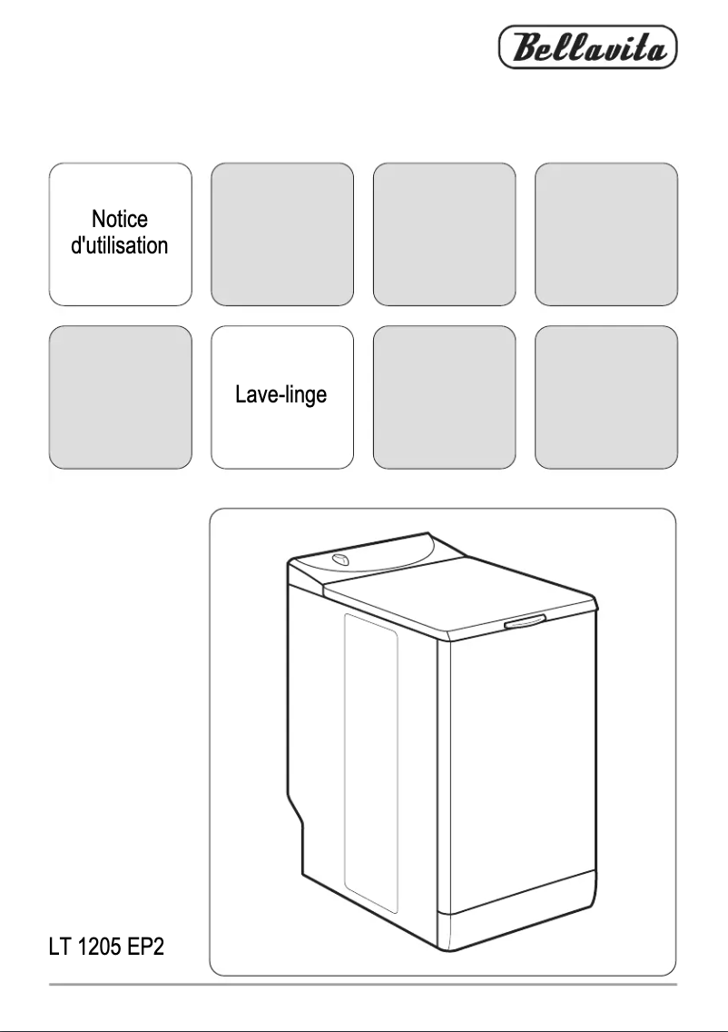 Page 1 de la notice Manuel utilisateur Bellavita LT 1205 EP2
