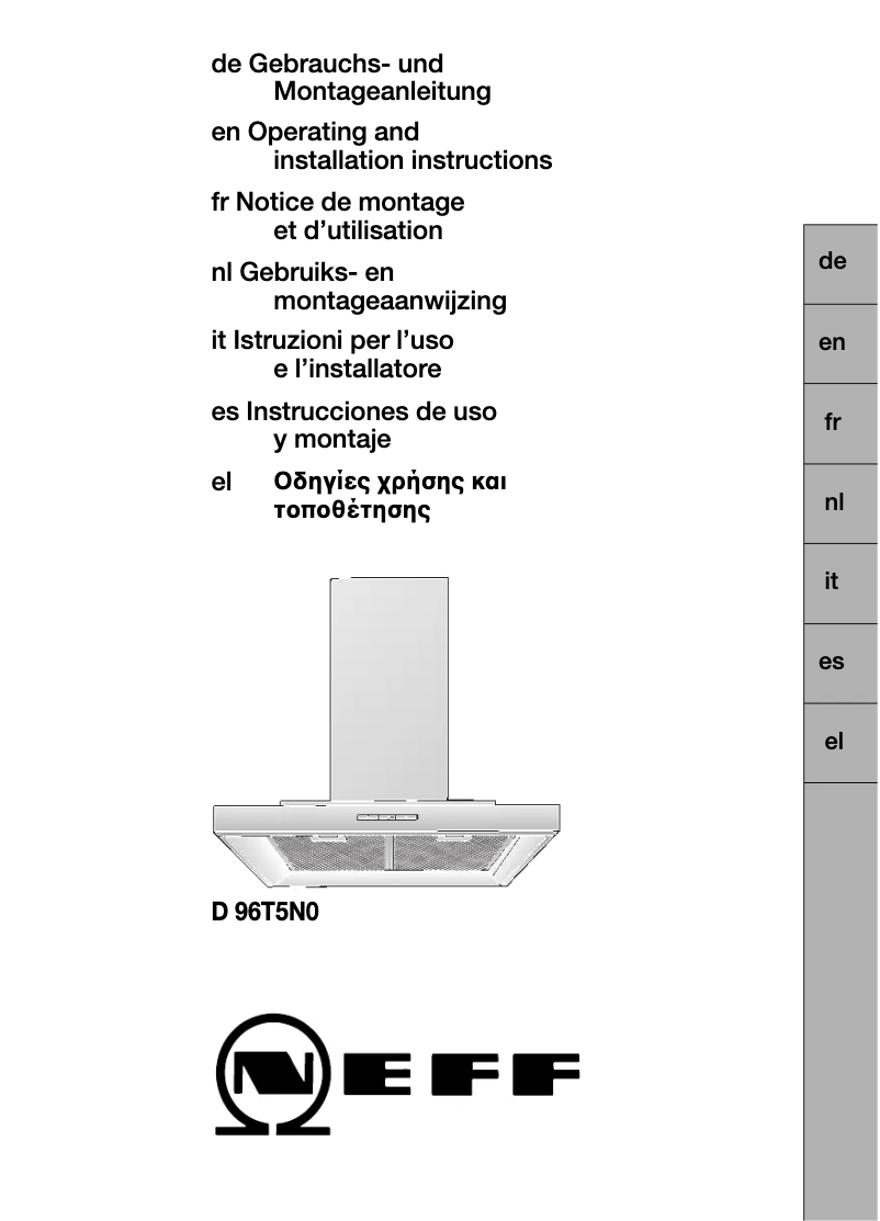 Image de la première page du manuel de l'appareil DKR 29 A D96T5
