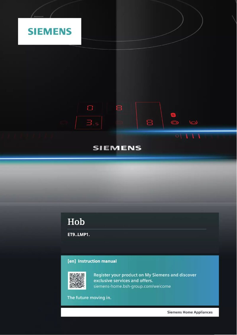Page 1 de la notice Manuel utilisateur Siemens iQ500 ET975LMP1D