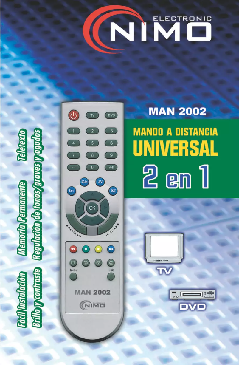 Image de la première page du manuel de l'appareil MAN 2002