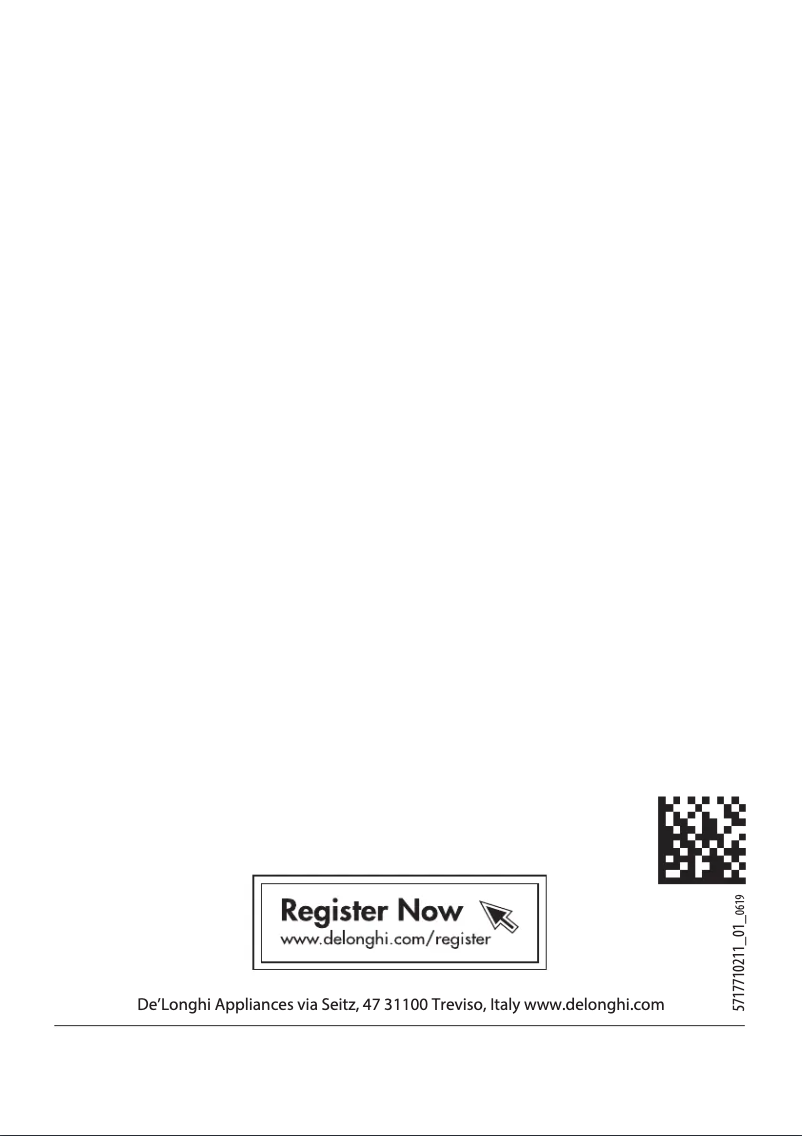 Page 1 de la notice Manuel utilisateur DeLonghi KG210