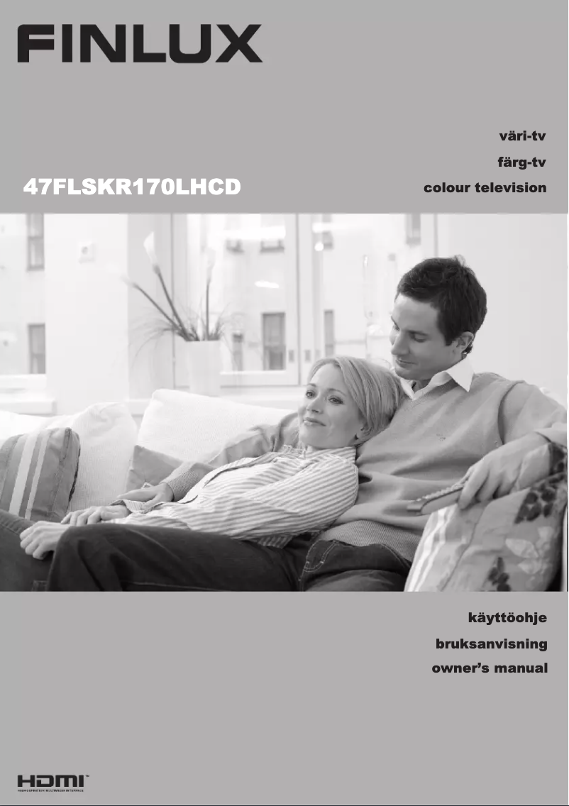 Página 1 del manual Manual de usuario Finlux 47FLSKR170LHCD