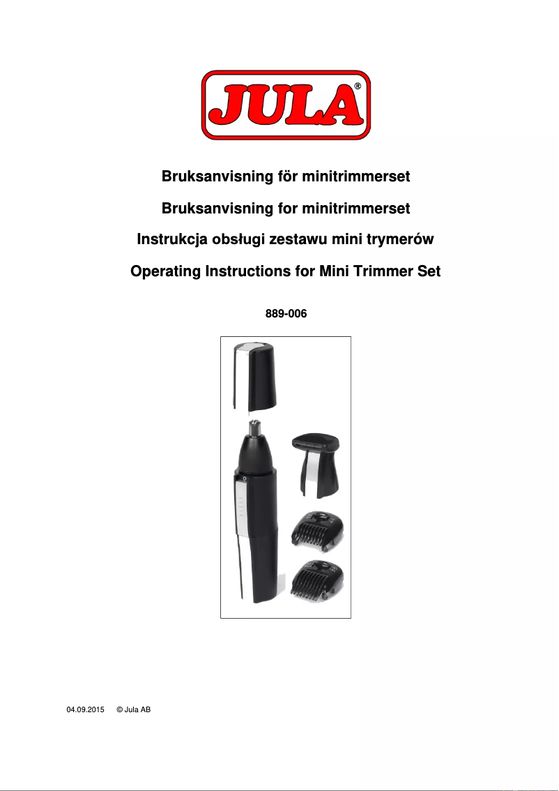 Page 1 de la notice Manuel utilisateur Marquant 889-006