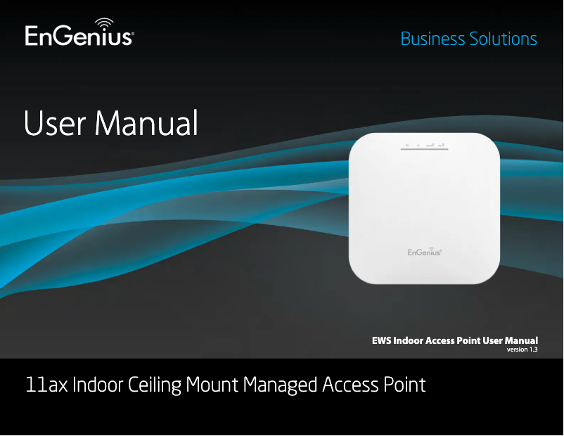 Page 1 de la notice Manuel utilisateur EnGenius EnStation5