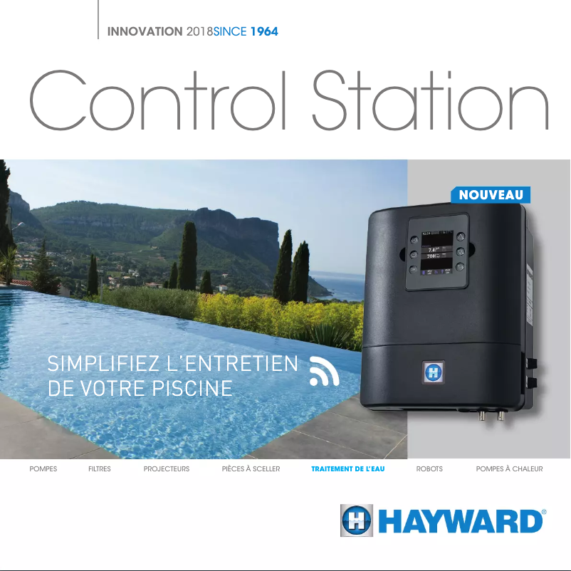 Page 1 de la notice Brochure Hayward Control Station