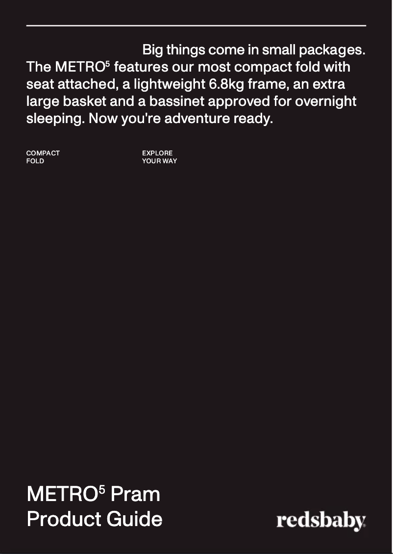 Imagen de la primera página del manual del dispositivo METRO