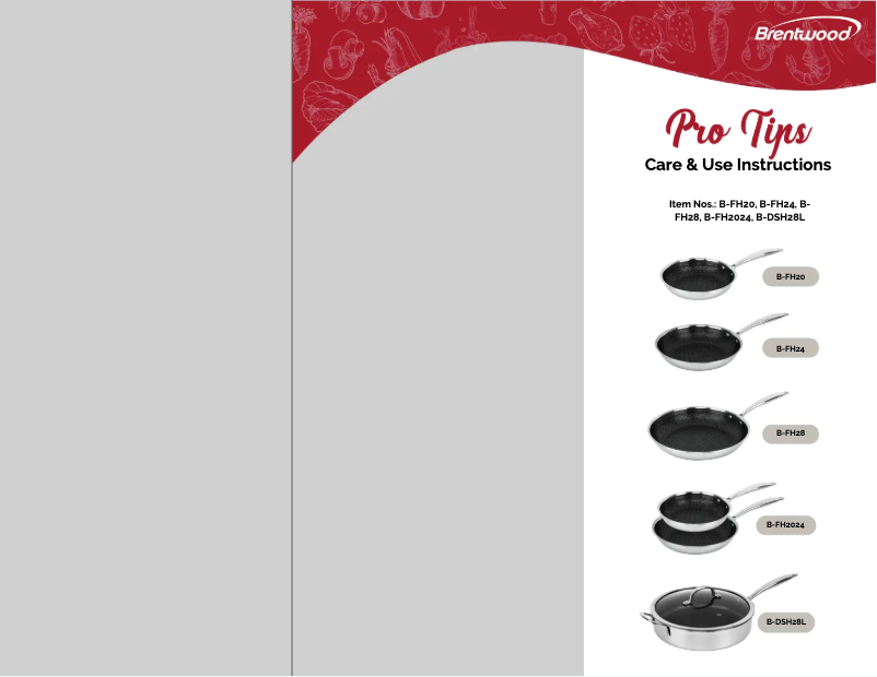 Page n°1 - Manuel utilisateur Brentwood B-DSH28L