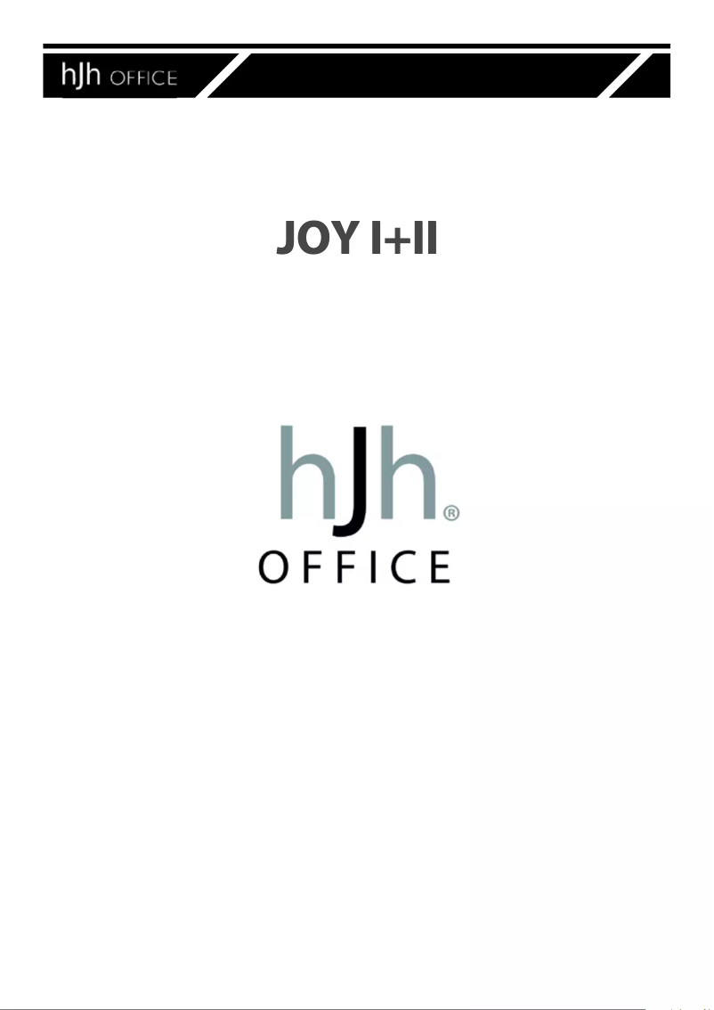 Page n°1 - Manuel utilisateur HJH Office JOY I