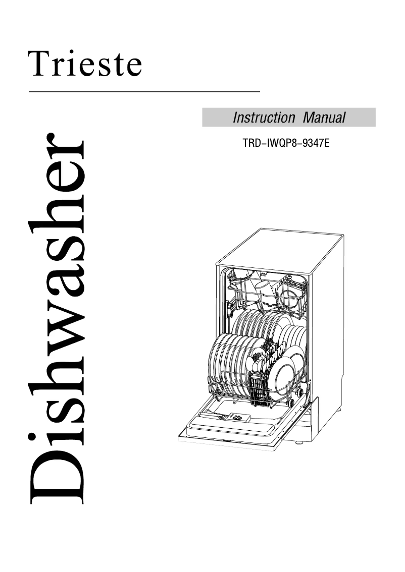 Page n°1 - Manuel utilisateur Trieste TRD-IWQP8-9347E