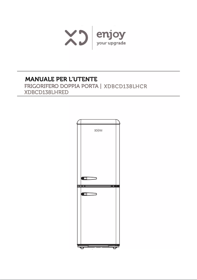 Image de la première page du manuel de l'appareil BCD138LHCR