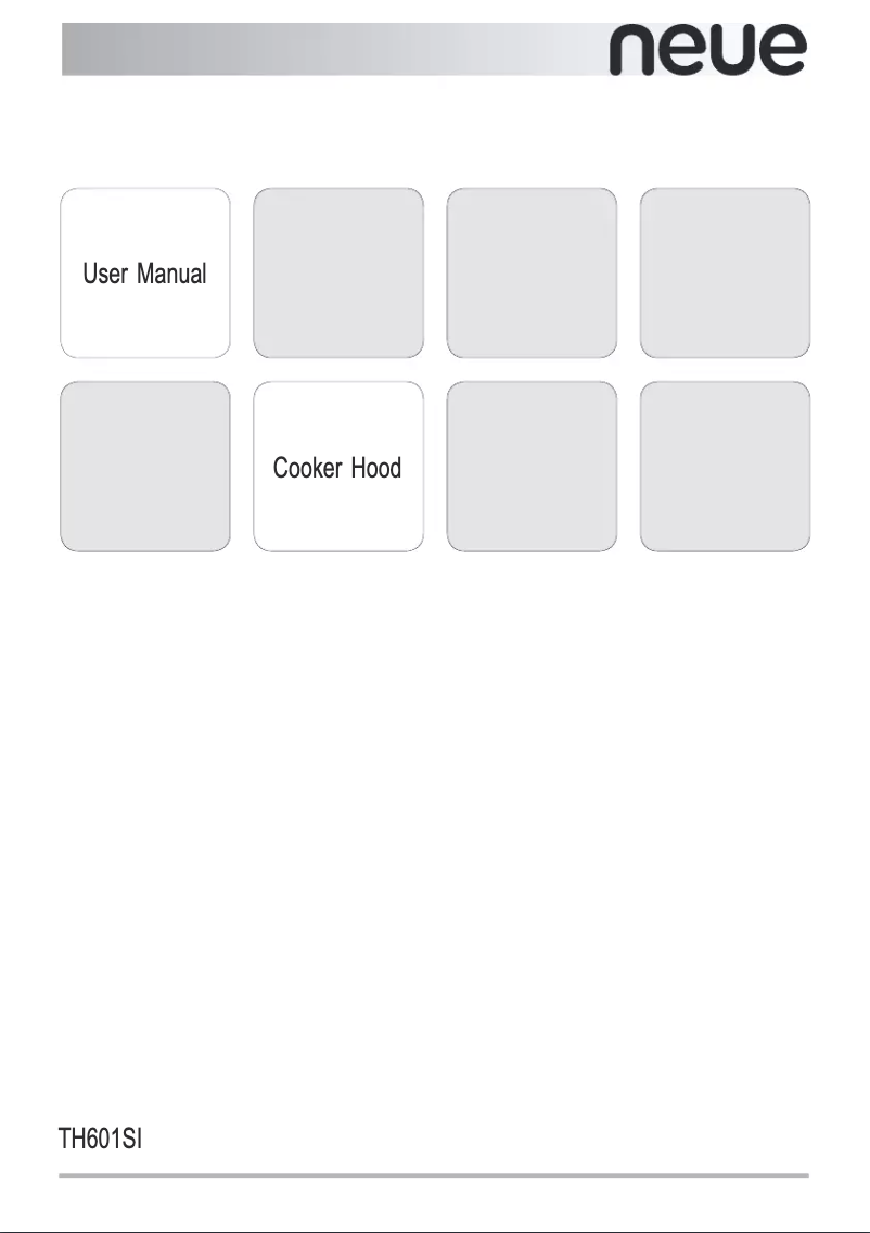 Page 1 de la notice Manuel utilisateur Neue TH601SI