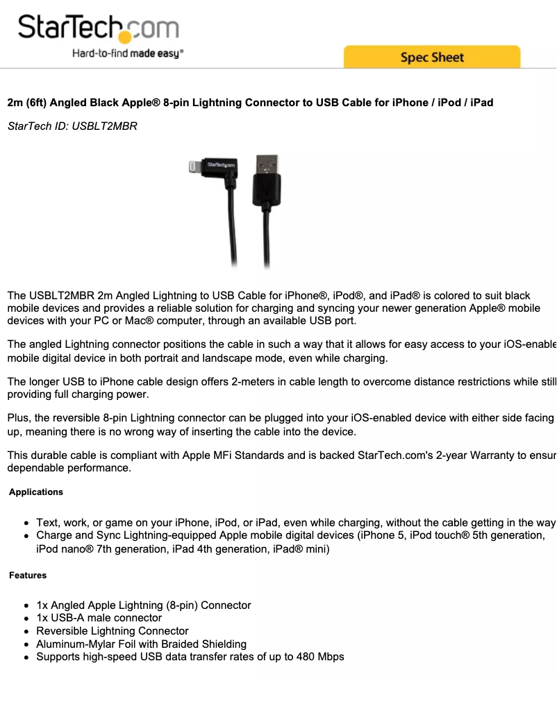 Página 1 del manual Manual de usuario StarTech.com USBLT2MBR