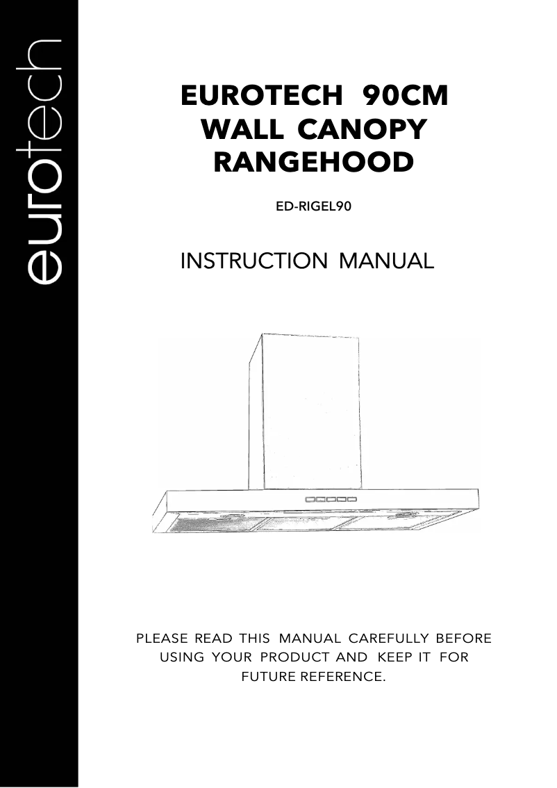 Page n°1 - Manuel utilisateur Eurotech ED-RIGEL90
