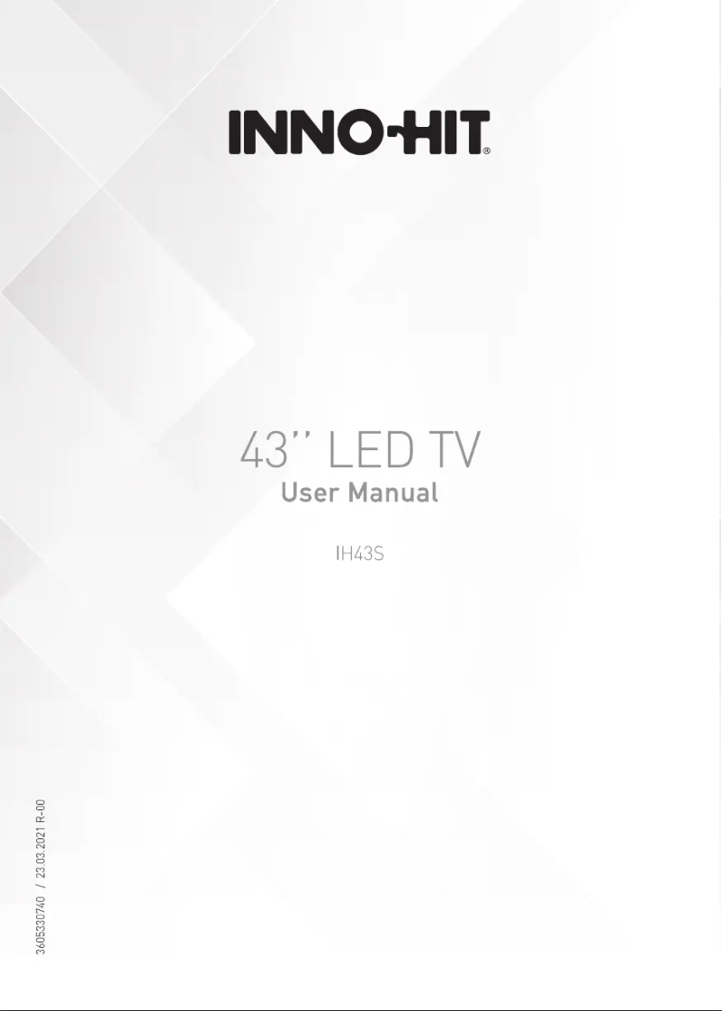 Image de la première page du manuel de l'appareil IH43S