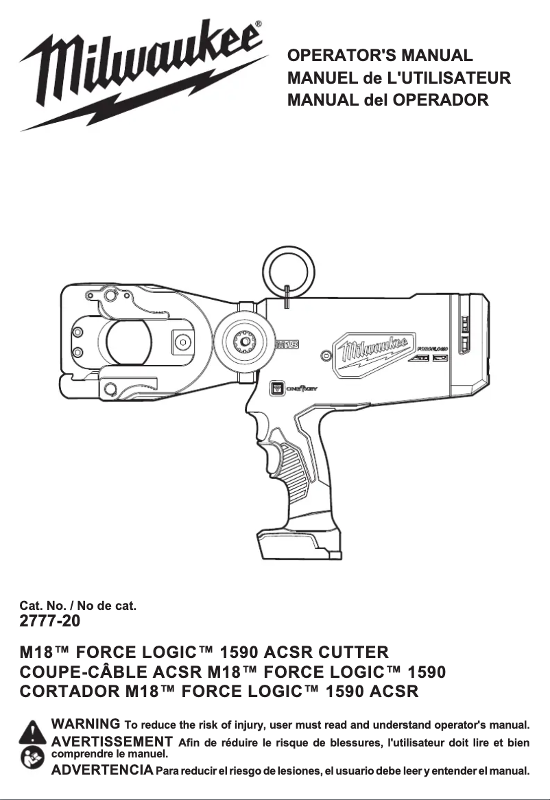 Image de la première page du manuel de l'appareil 2777-21
