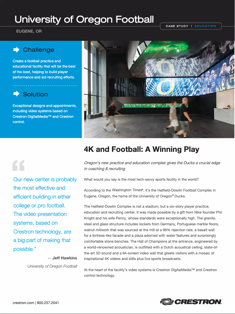 Page n°1 - Manuel utilisateur Crestron PRO3