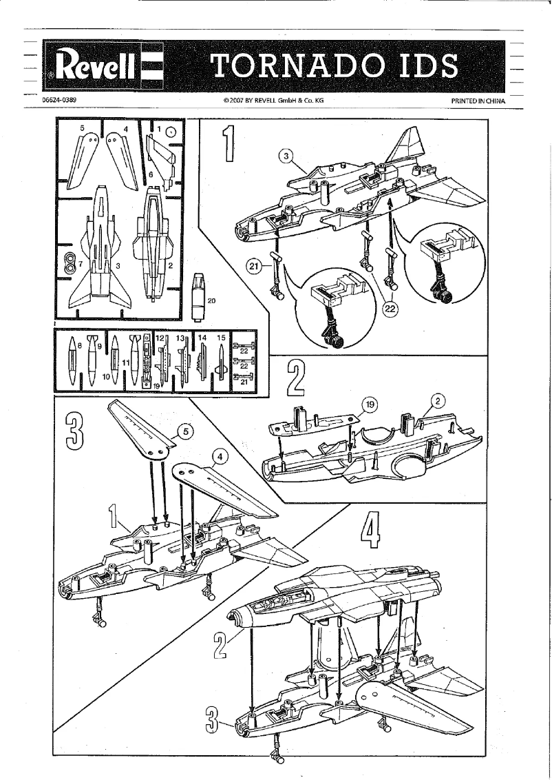 Page n°1 - Manuel utilisateur Revell Tornado