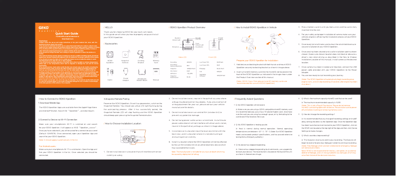 Página 1 del manual Manual de usuario myGEKOgear X10016G