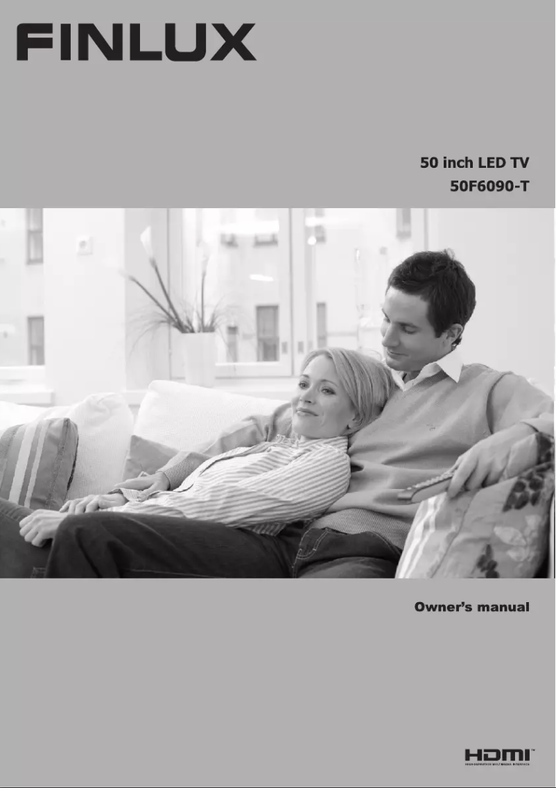 Page 1 de la notice Manuel utilisateur Finlux 50F6090-T