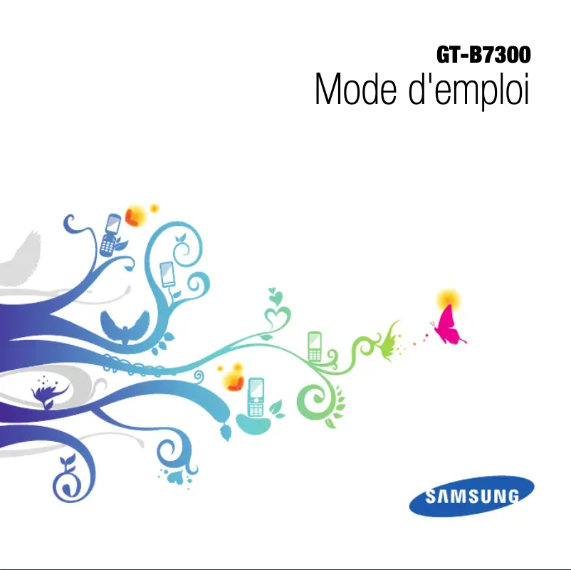 Page 1 de la notice Manuel utilisateur Samsung GT-B7300