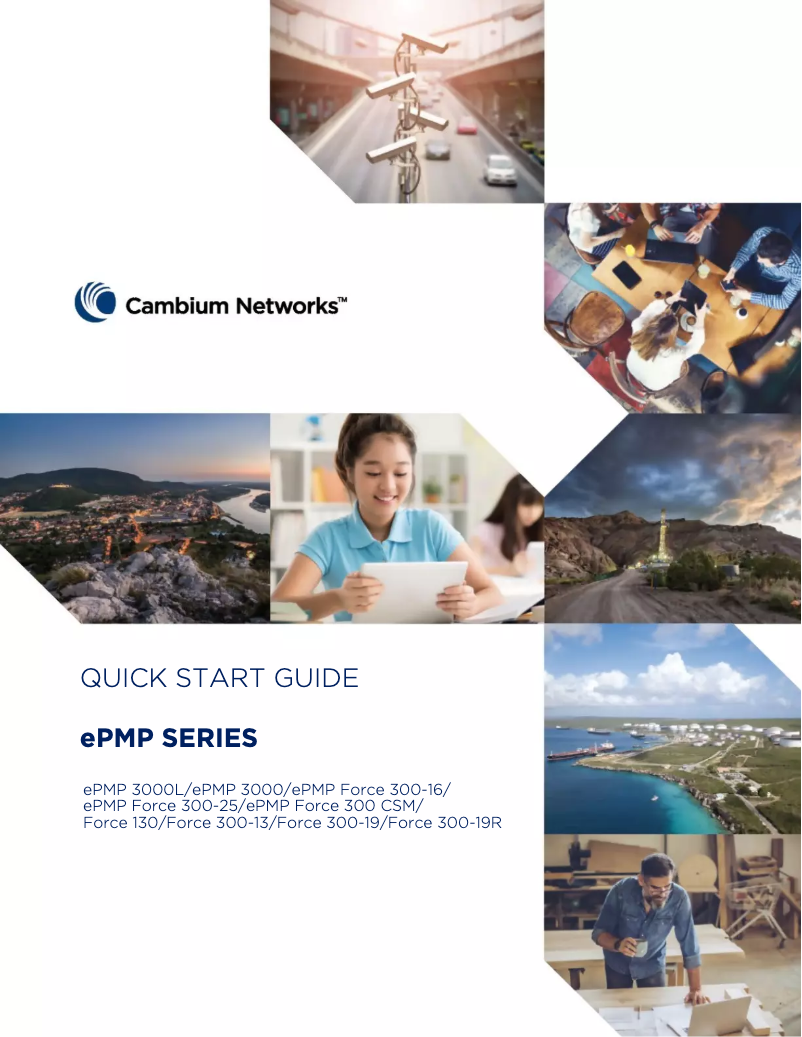 Página 1 del manual Manual de usuario Cambium Networks ePMP 3000