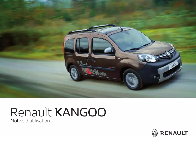Page 1 de la notice Manuel utilisateur Renault Kangoo (2018)