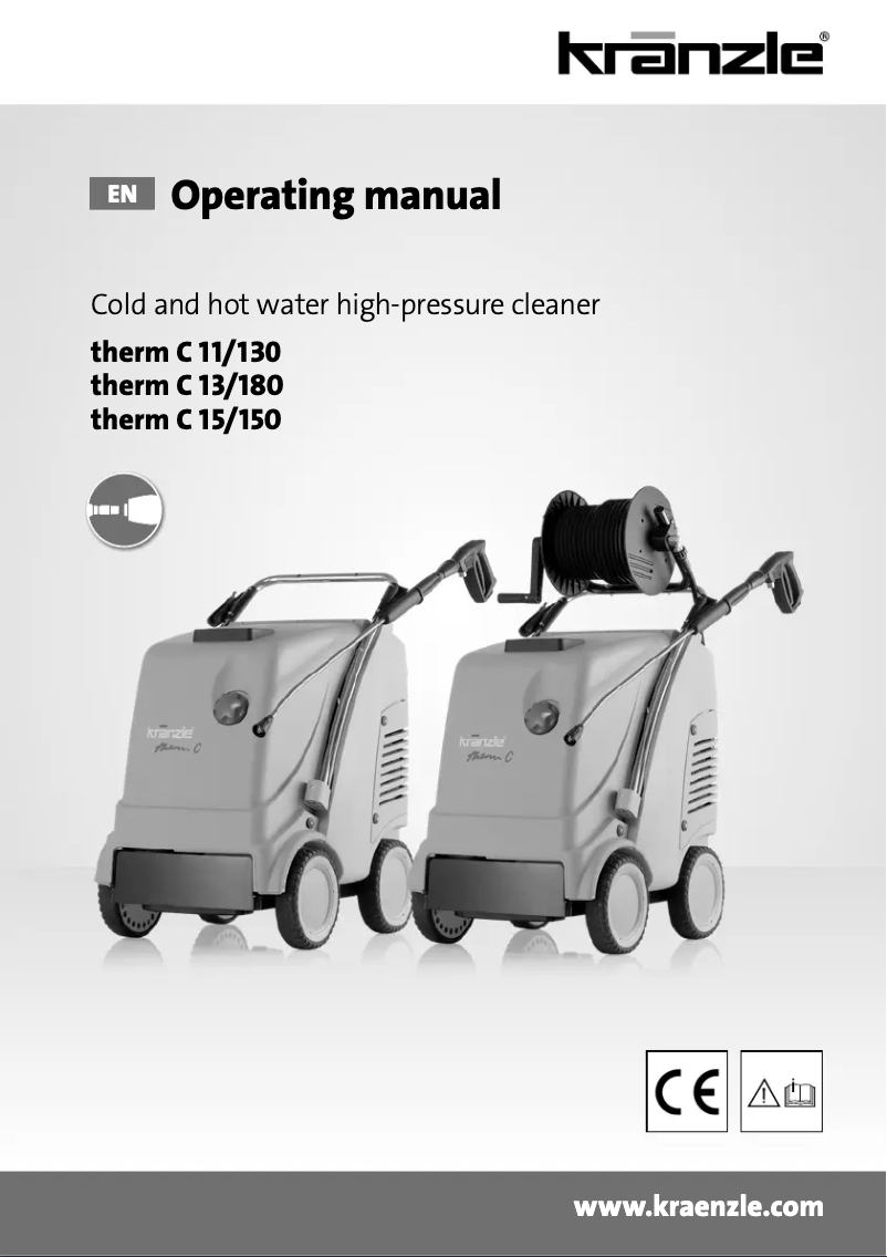 Página 1 del manual Manual de usuario Kränzle Therm C15/150