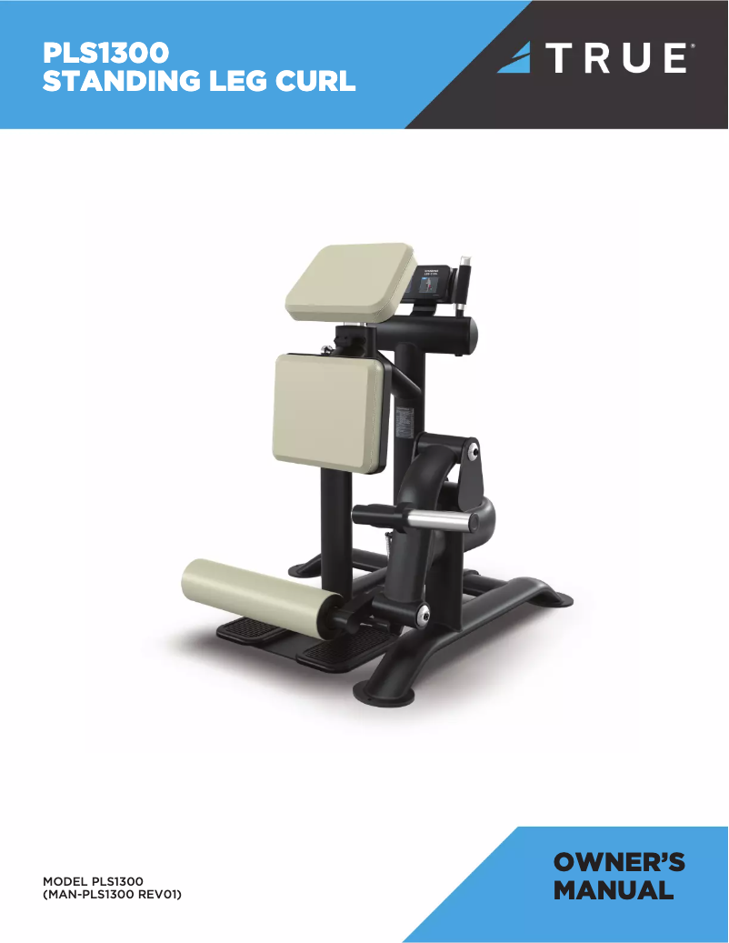 Page 1 de la notice Manuel utilisateur True PLS1300