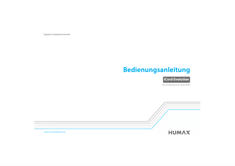 Page 1 de la notice Manuel utilisateur Humax iCord Evolution