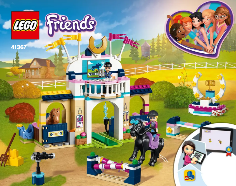 Page 1 de la notice Manuel utilisateur Lego Friends 41367