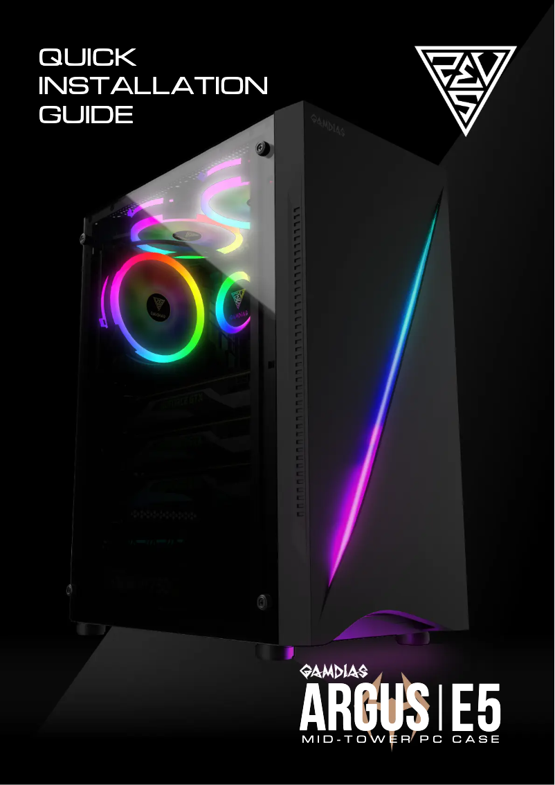 Image de la première page du manuel de l'appareil Argus E5