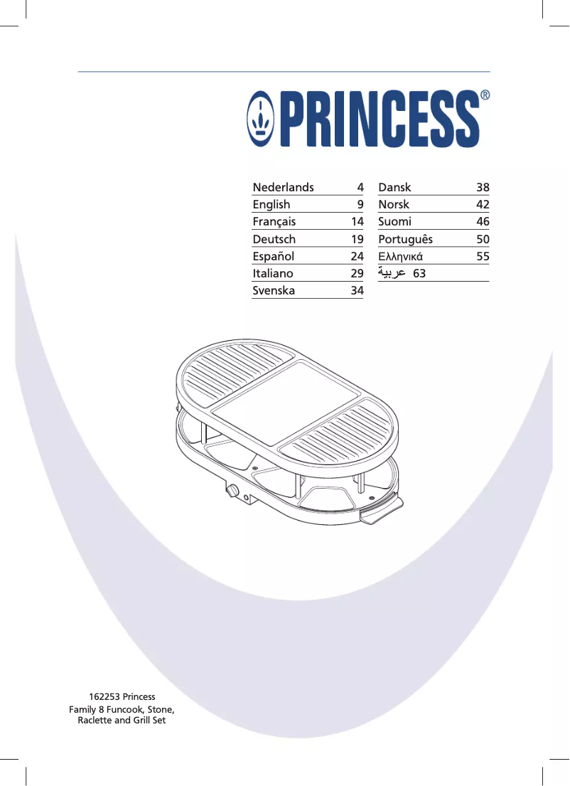 Page 1 de la notice Manuel utilisateur Princess Family 8