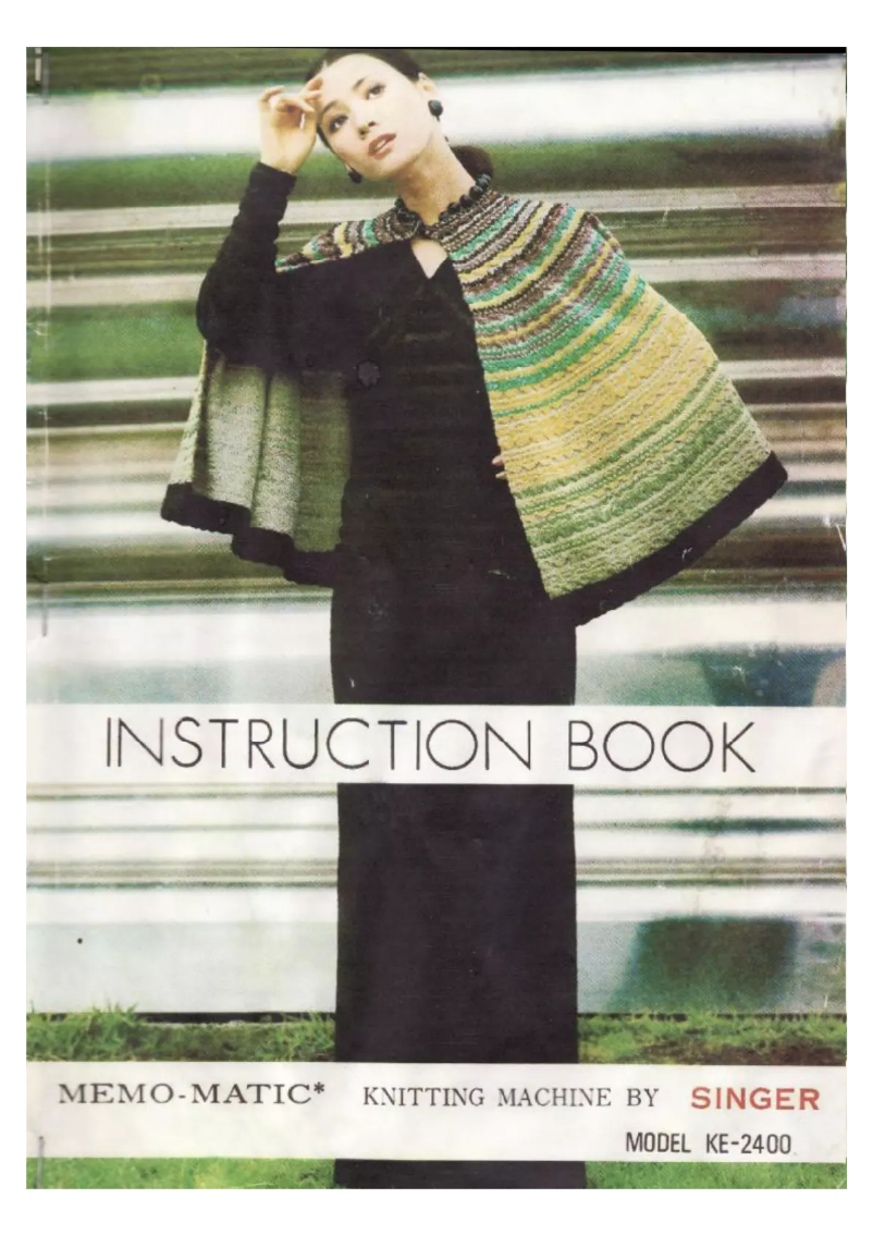 Image de la première page du manuel de l'appareil Memo-matic KE-2400