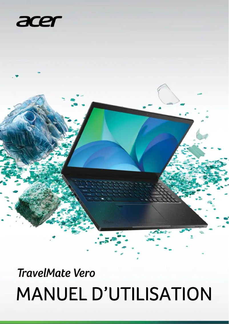 Página 1 del manual Manual de usuario Acer TravelMate Vero