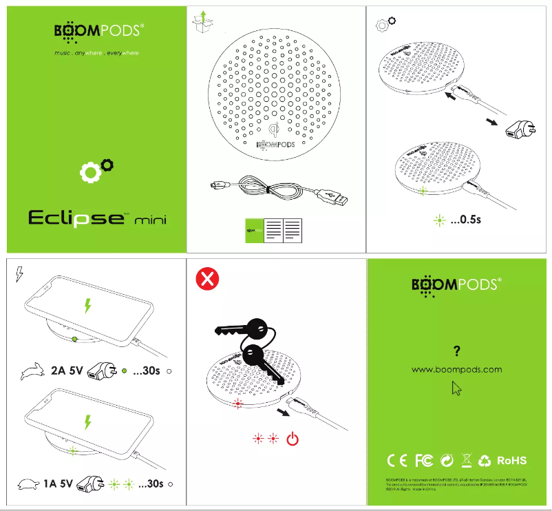 Image de la première page du manuel de l'appareil Eclipse Mini