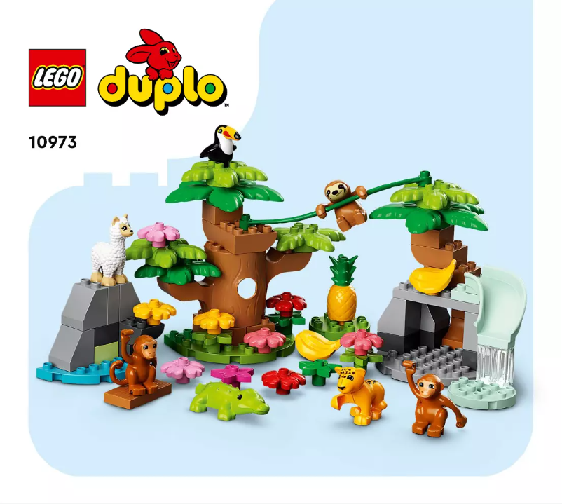 Page 1 de la notice Manuel utilisateur Lego Duplo 10973