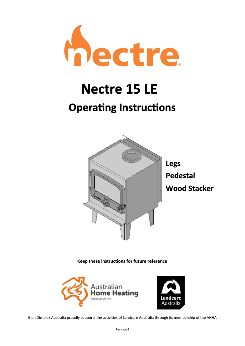 Page 1 de la notice Manuel utilisateur Nectre N15 Woodstacker