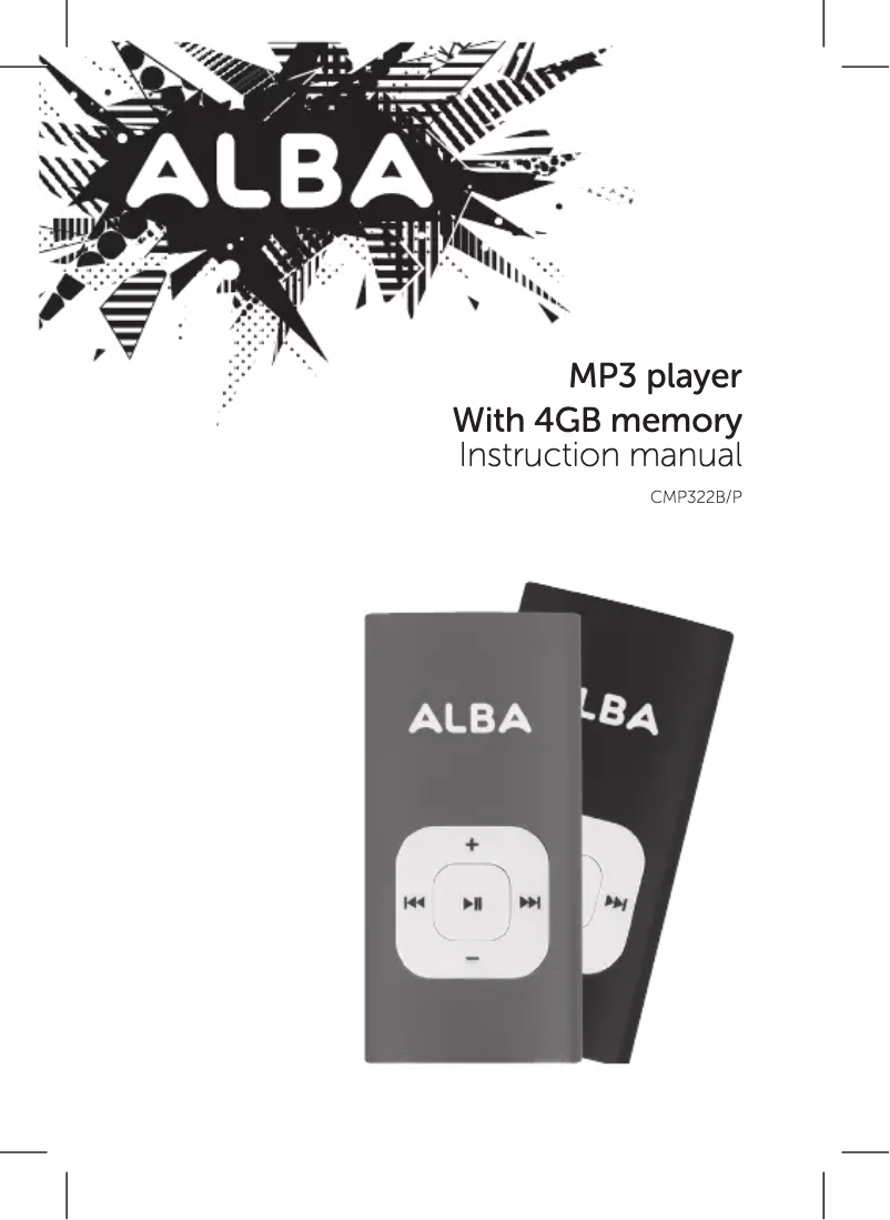 Image de la première page du manuel de l'appareil CMP3ZB