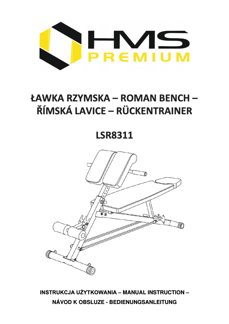 Image de la première page du manuel de l'appareil LSR8311
