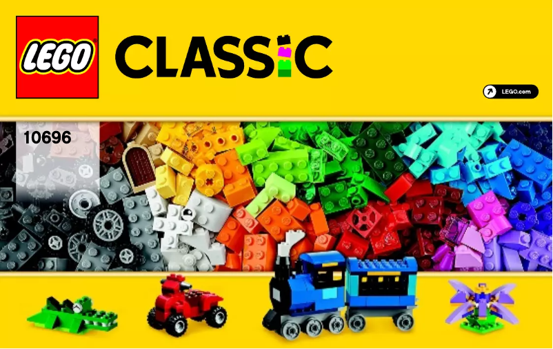 Page n°1 - Manuel utilisateur Lego Classic 10696